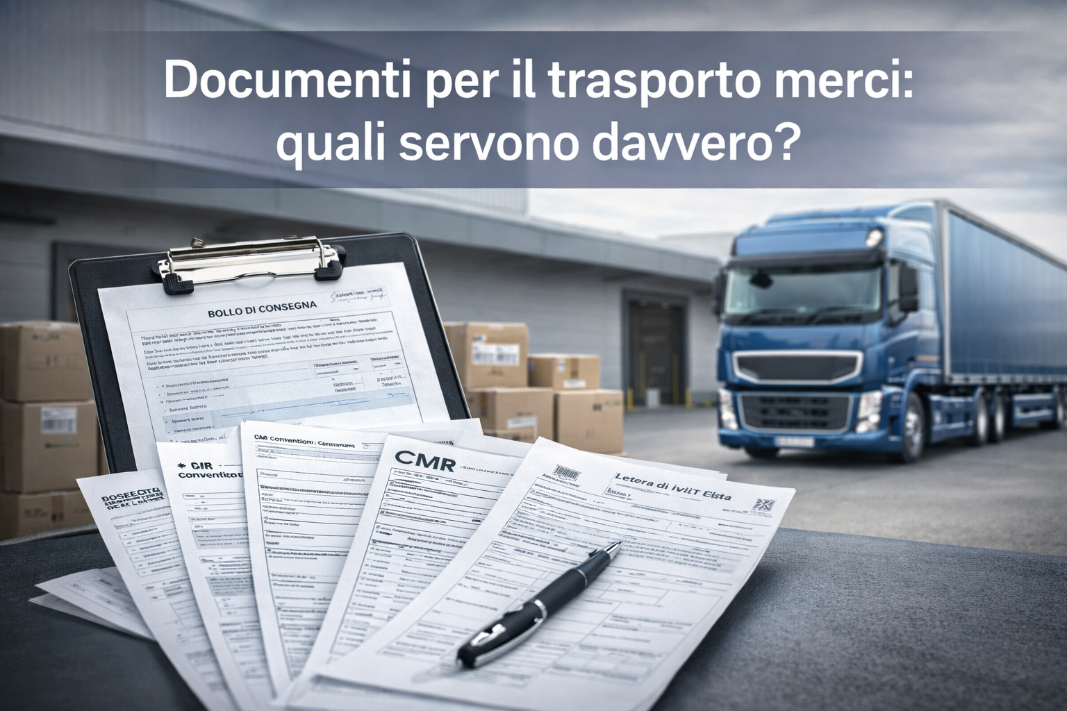 Documenti trasporto merci: quali servono?
